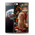 Дизайнерский пластиковый чехол для Lenovo Vibe X2 Новый год