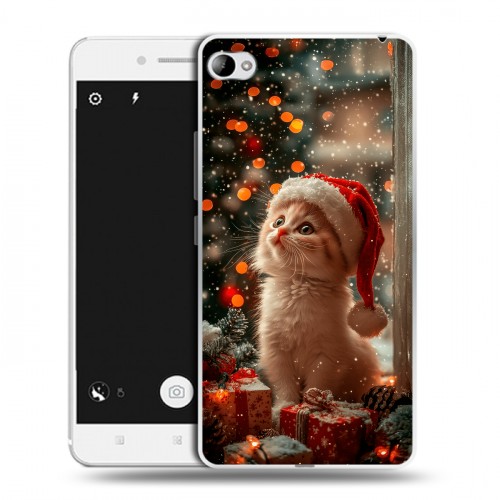 Дизайнерский пластиковый чехол для Lenovo S90 Новый год