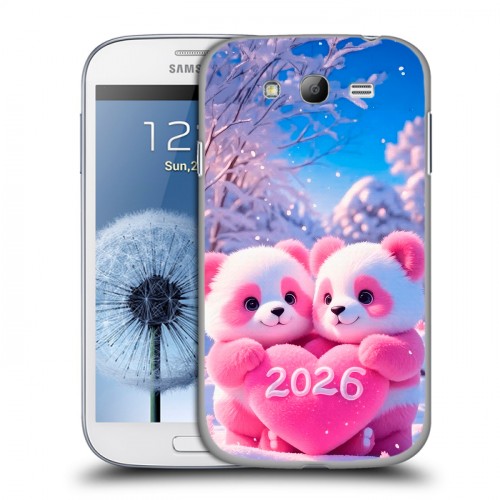 Дизайнерский пластиковый чехол для Samsung Galaxy Grand Новый год