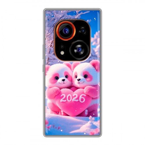 Дизайнерский силиконовый чехол для Tecno Phantom X2 Pro Новый год