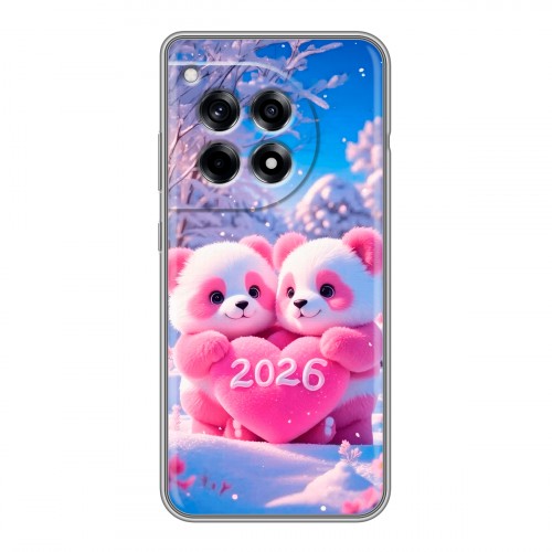 Дизайнерский силиконовый чехол для OnePlus Ace 3 Новый год