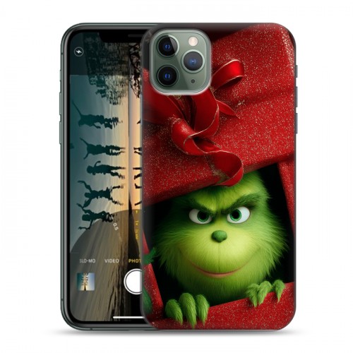 Дизайнерский силиконовый чехол для Iphone 11 Pro Новый год