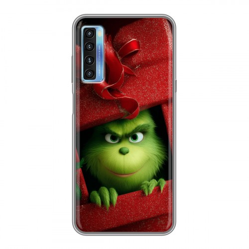 Дизайнерский силиконовый чехол для TCL 20L Новый год