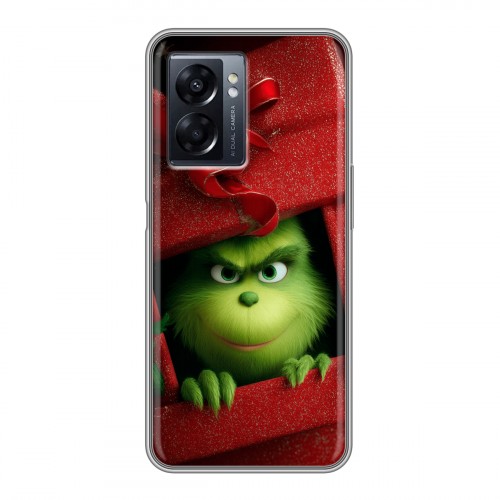 Дизайнерский силиконовый чехол для OPPO A57 5G Новый год