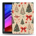 Дизайнерский силиконовый чехол для ASUS ZenPad 10 Новый год