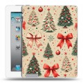 Дизайнерский пластиковый чехол для Ipad 2/3/4 Новый год