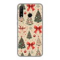 Дизайнерский силиконовый чехол для Huawei P30 Lite Новый год