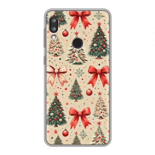 Дизайнерский силиконовый чехол для Lenovo K5 Pro Новый год