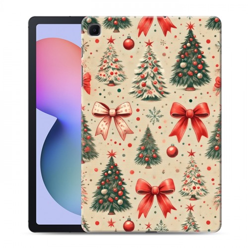 Дизайнерский силиконовый чехол для Samsung Galaxy Tab S6 Lite Новый год