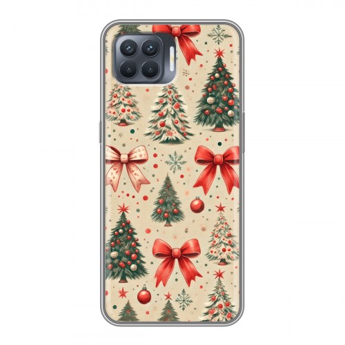 Дизайнерский силиконовый чехол для OPPO Reno4 Lite Новый год