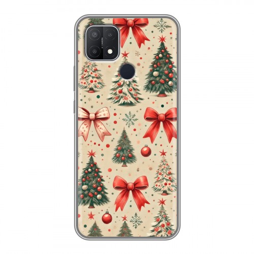 Дизайнерский силиконовый чехол для OPPO A15 Новый год