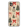 Дизайнерский силиконовый чехол для Realme C21 Новый год