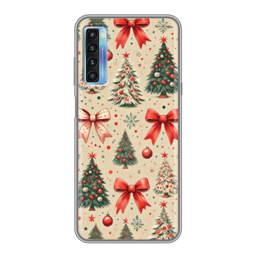 Дизайнерский силиконовый чехол для TCL 20L Новый год