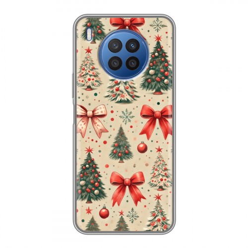 Дизайнерский силиконовый чехол для Huawei Nova 8i Новый год