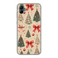 Дизайнерский силиконовый чехол для Samsung Galaxy A04 Новый год