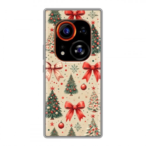Дизайнерский силиконовый чехол для Tecno Phantom X2 Pro Новый год