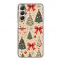 Дизайнерский силиконовый чехол для Samsung Galaxy M54 Новый год