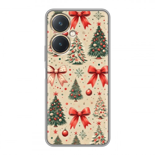 Дизайнерский силиконовый чехол для Vivo Y27 4G Новый год