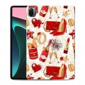 Дизайнерский силиконовый чехол для Xiaomi Pad 5 Новый год