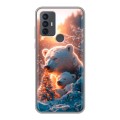 Дизайнерский силиконовый чехол для TCL 30E Новый год