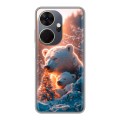 Дизайнерский силиконовый чехол для Itel P55 Plus Новый год