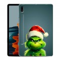 Дизайнерский силиконовый чехол для Samsung Galaxy Tab S7 Новый год