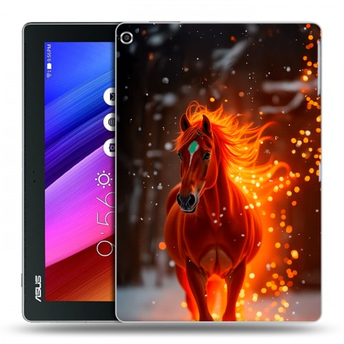 Дизайнерский силиконовый чехол для ASUS ZenPad 10 Новый год