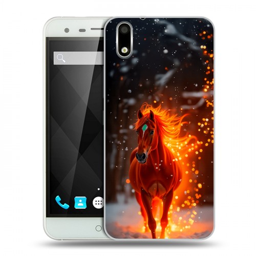 Дизайнерский пластиковый чехол для Ulefone Paris Новый год