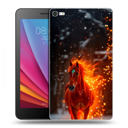 Дизайнерский силиконовый чехол для Huawei MediaPad T2 7.0 Pro Новый год