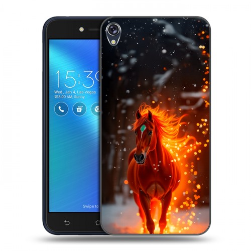 Дизайнерский силиконовый чехол для Asus ZenFone Live Новый год