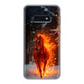 Дизайнерский силиконовый чехол для Samsung Galaxy S10e Новый год