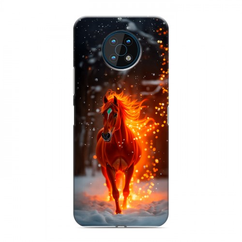 Дизайнерский силиконовый чехол для Nokia G50 Новый год