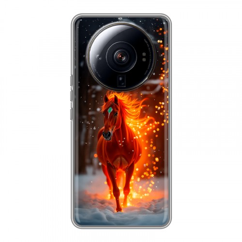 Дизайнерский силиконовый чехол для Xiaomi 12S Ultra Новый год