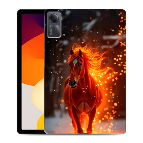 Дизайнерский силиконовый чехол для Xiaomi RedMi Pad SE Новый год