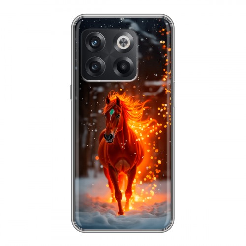 Дизайнерский силиконовый чехол для OnePlus 10T Новый год