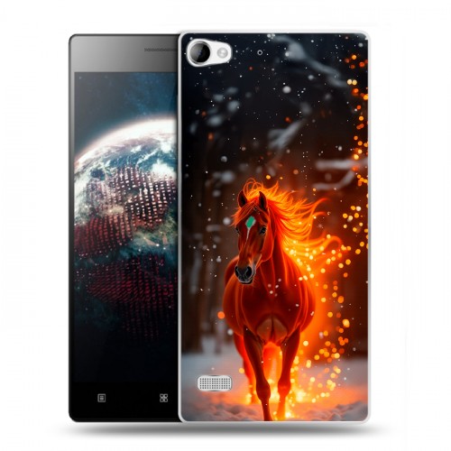 Дизайнерский пластиковый чехол для Lenovo Vibe X2 Новый год