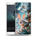 Дизайнерский пластиковый чехол для Huawei Mate S Новый год