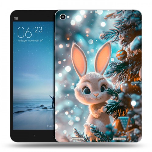 Дизайнерский силиконовый чехол для Xiaomi Mi Pad 2 Новый год