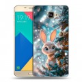 Дизайнерский силиконовый чехол для Samsung Galaxy A9 Новый год