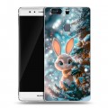 Дизайнерский пластиковый чехол для Huawei P9 Plus Новый год