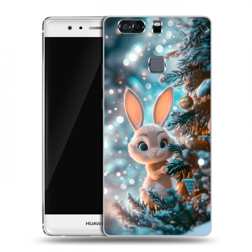 Дизайнерский пластиковый чехол для Huawei P9 Plus Новый год