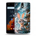 Дизайнерский силиконовый чехол для Wileyfox Storm Новый год