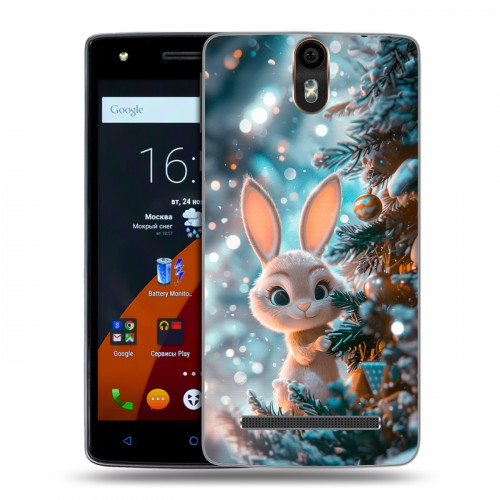 Дизайнерский силиконовый чехол для Wileyfox Storm Новый год