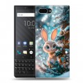 Дизайнерский пластиковый чехол для BlackBerry KEY2 Новый год