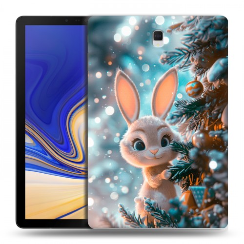 Дизайнерский силиконовый чехол для Samsung Galaxy Tab S4 Новый год