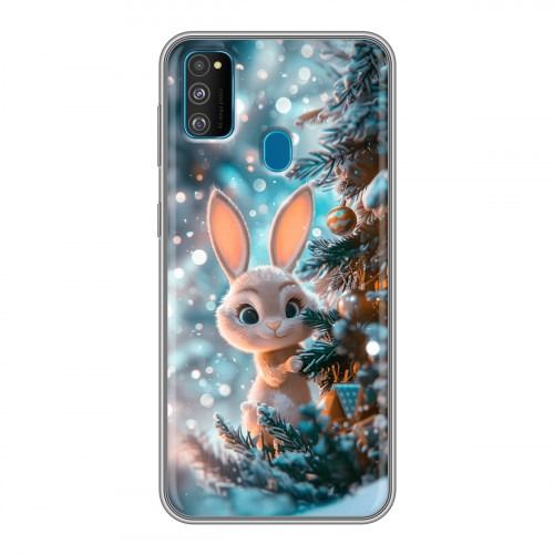 Дизайнерский силиконовый чехол для Samsung Galaxy M30s Новый год