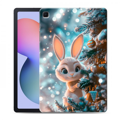 Дизайнерский силиконовый чехол для Samsung Galaxy Tab S6 Lite Новый год