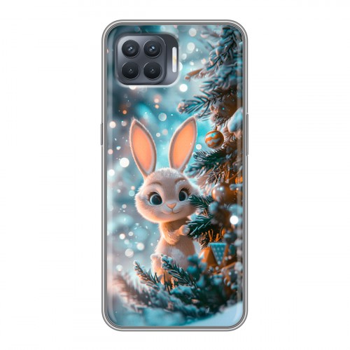 Дизайнерский силиконовый чехол для OPPO Reno4 Lite Новый год