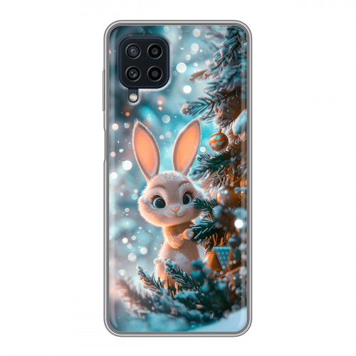 Дизайнерский силиконовый чехол для Samsung Galaxy A22 Новый год