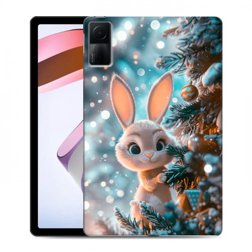 Дизайнерский силиконовый чехол для Xiaomi RedMi Pad Новый год